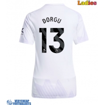 Manchester United Patrick Dorgu #13 Replica Away Shirt Ladies 2025-26 Short Sleeve